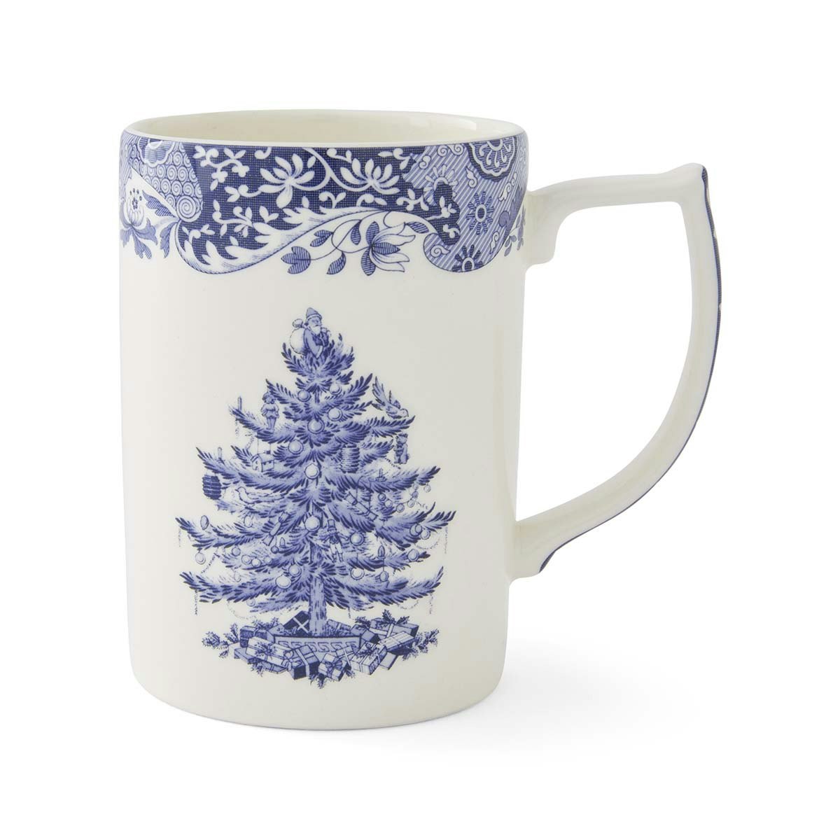 Spode Blue Italian Christmas Mugg 35 Cl - Julmuggar Lergods Bl&aring;