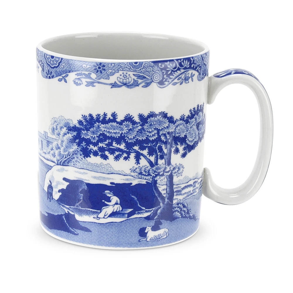 Spode Blue Italian Kopp 25 Cl - Kaffekoppar Porslin Bl&aring;