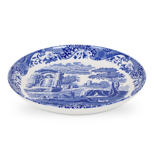 Spode Blue Italian Pastask&aring;l &Oslash;30cm - Serveringssk&aring;lar Mix