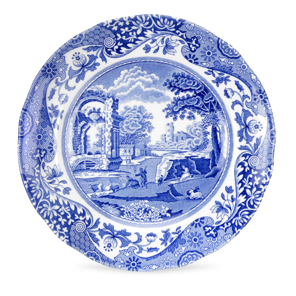 Spode Blue Italian Tallrik 15 Cm - Assietter Porslin Bl&aring;