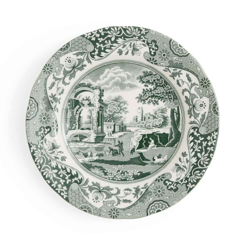 Heritage Green Italian Assiett 20 cm, Grön