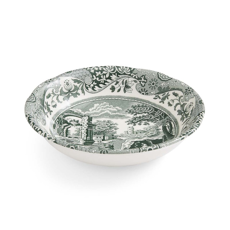 Heritage Green Italian Skål 16 cm, Grön
