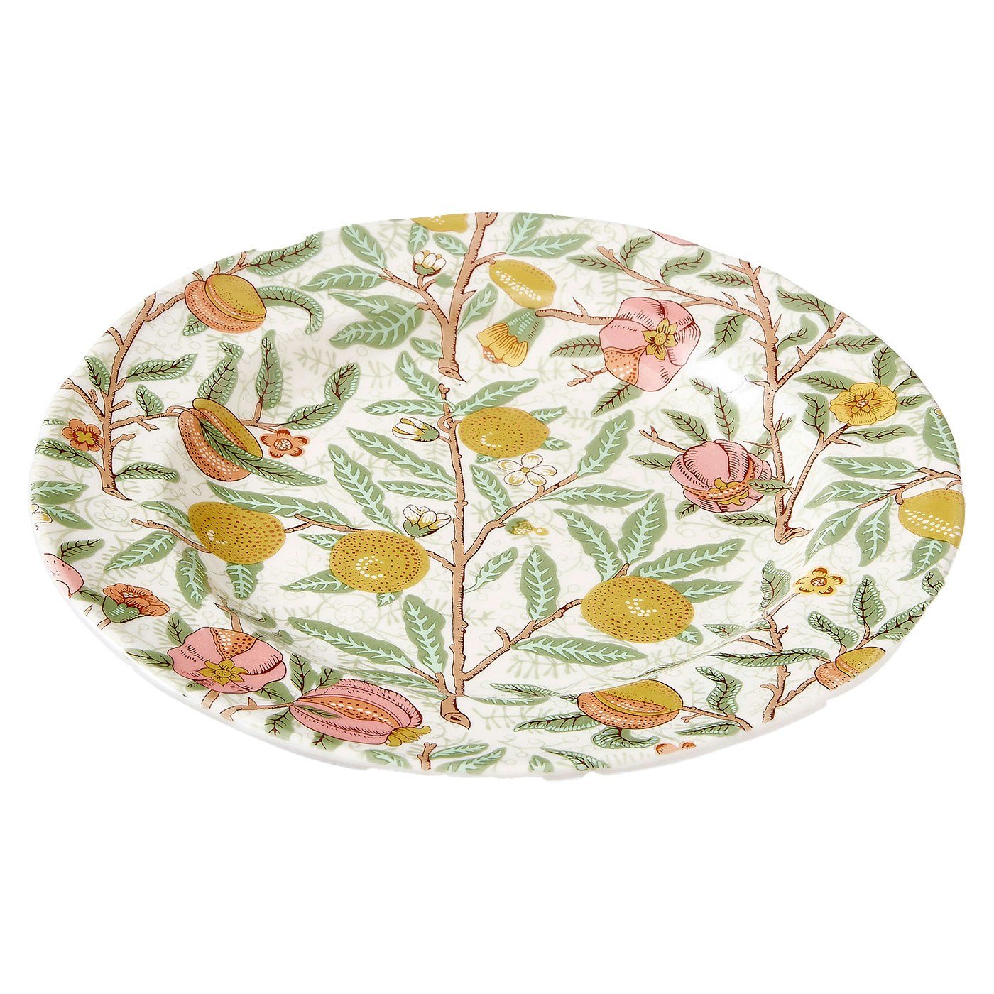 Spode Morris & Co Assiett 23 Cm Fruits - Assietter Lergods Multi