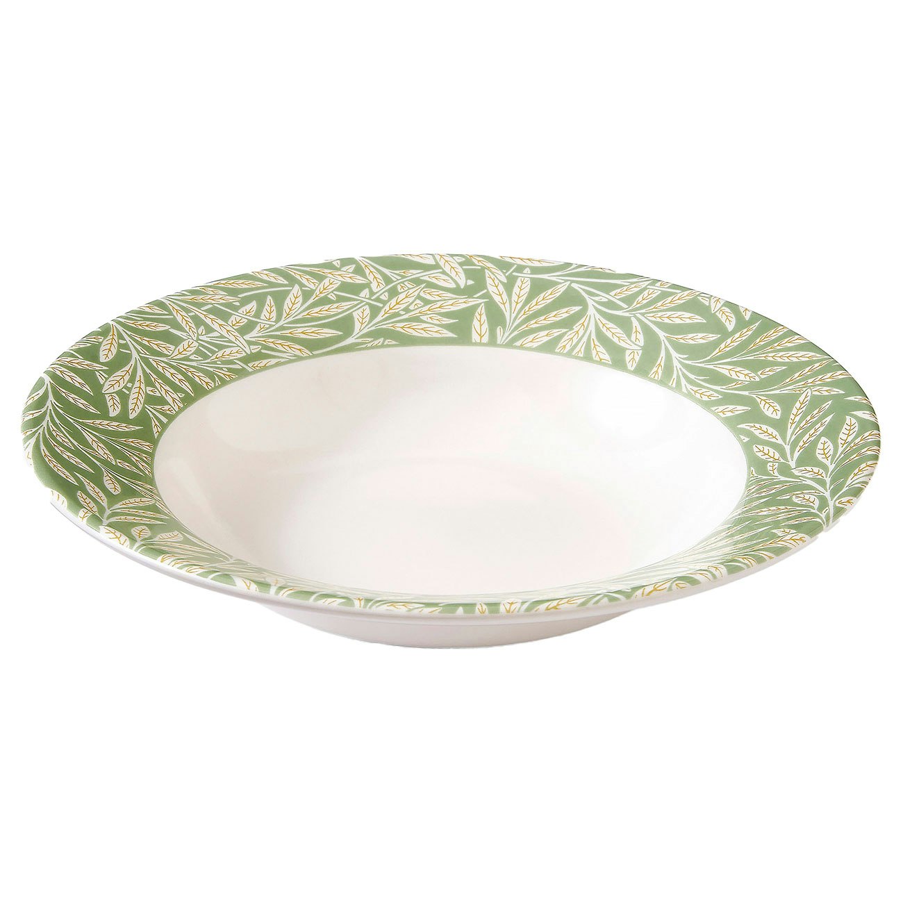 Spode Morris & Co Pastatallrik 26,5 Cm Willow - Pastatallrikar Lergods Vit