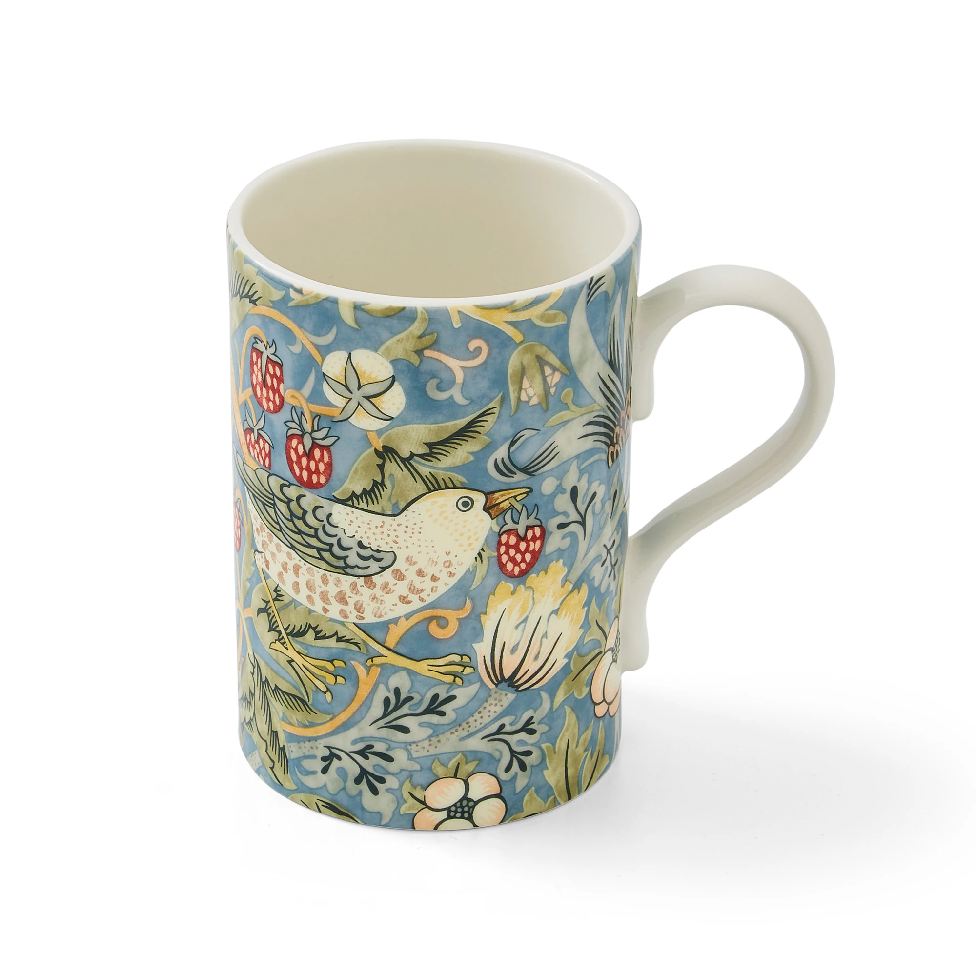 Spode William Morris & Co Mugg Strawberry Thief - Kaffekoppar Benporslin Multi