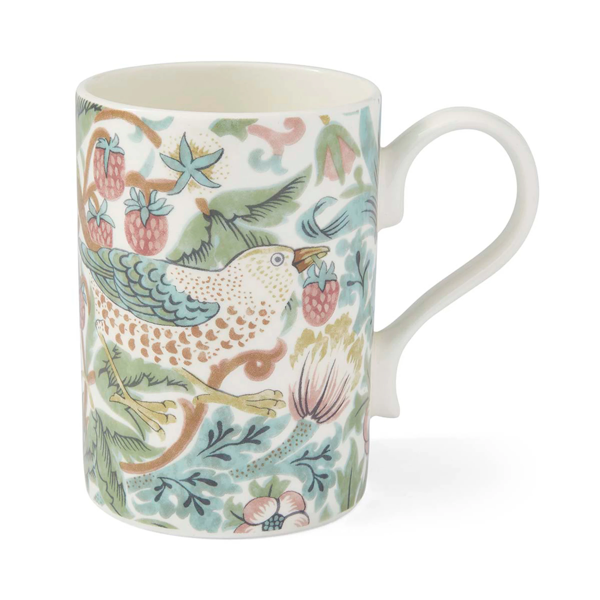 Spode William Morris & Co Mugg Strawberry Thief - Kaffekoppar Benporslin Multi
