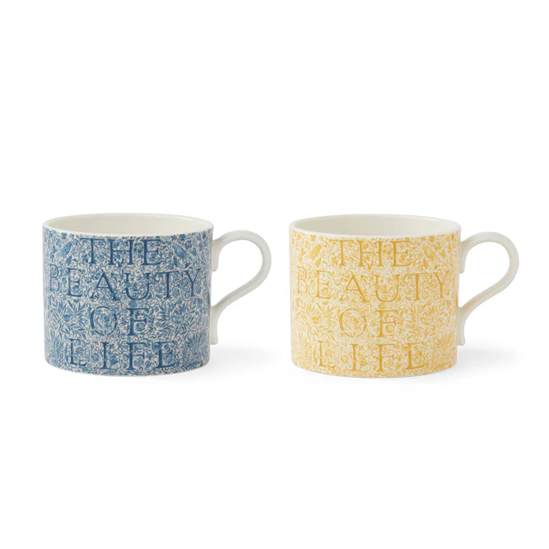 William Morris & Co Mugg 2-pack, The Beauty of Life