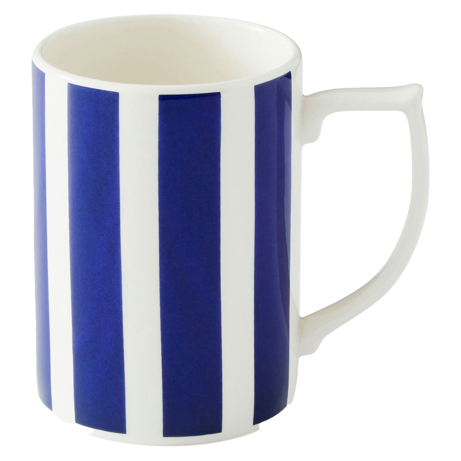 Spode Steccato Mugg 34 Cl Bold Stripe - Kaffekoppar Lergods Bl&aring;