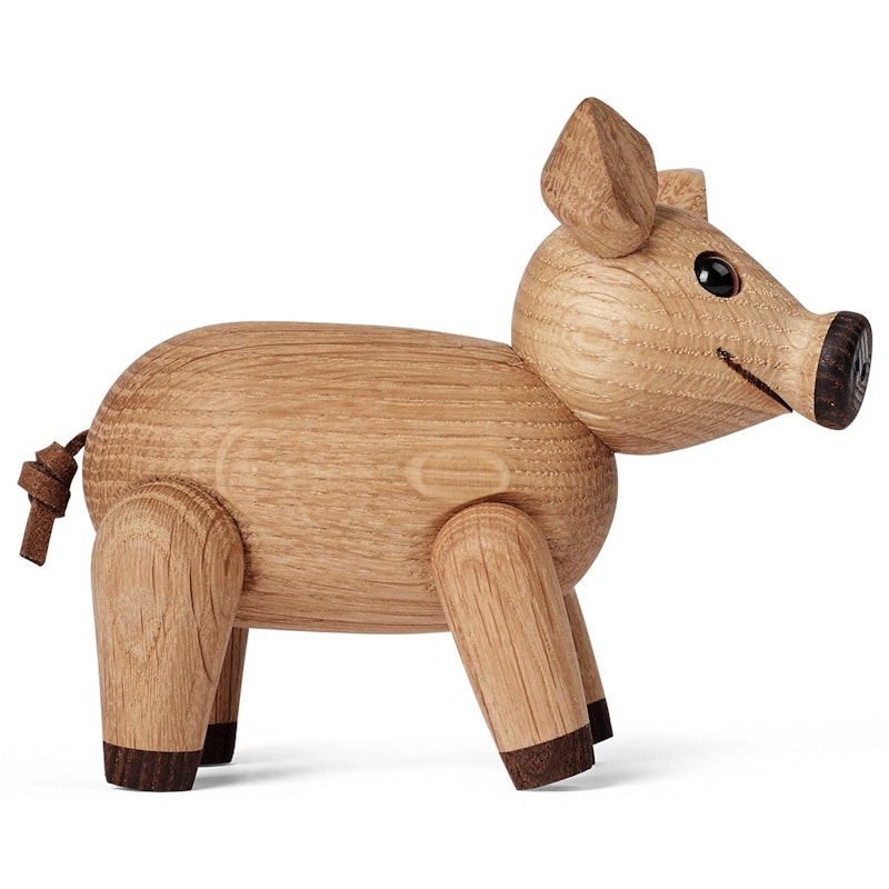 Percy Pig Träfigur 9 cm