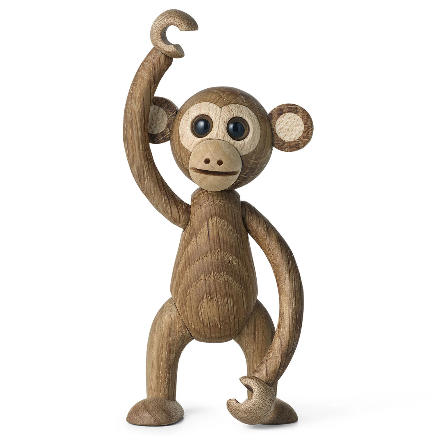 Spring Copenhagen Swing Monkey Träfigur 8 Cm - Träfigurer Ek