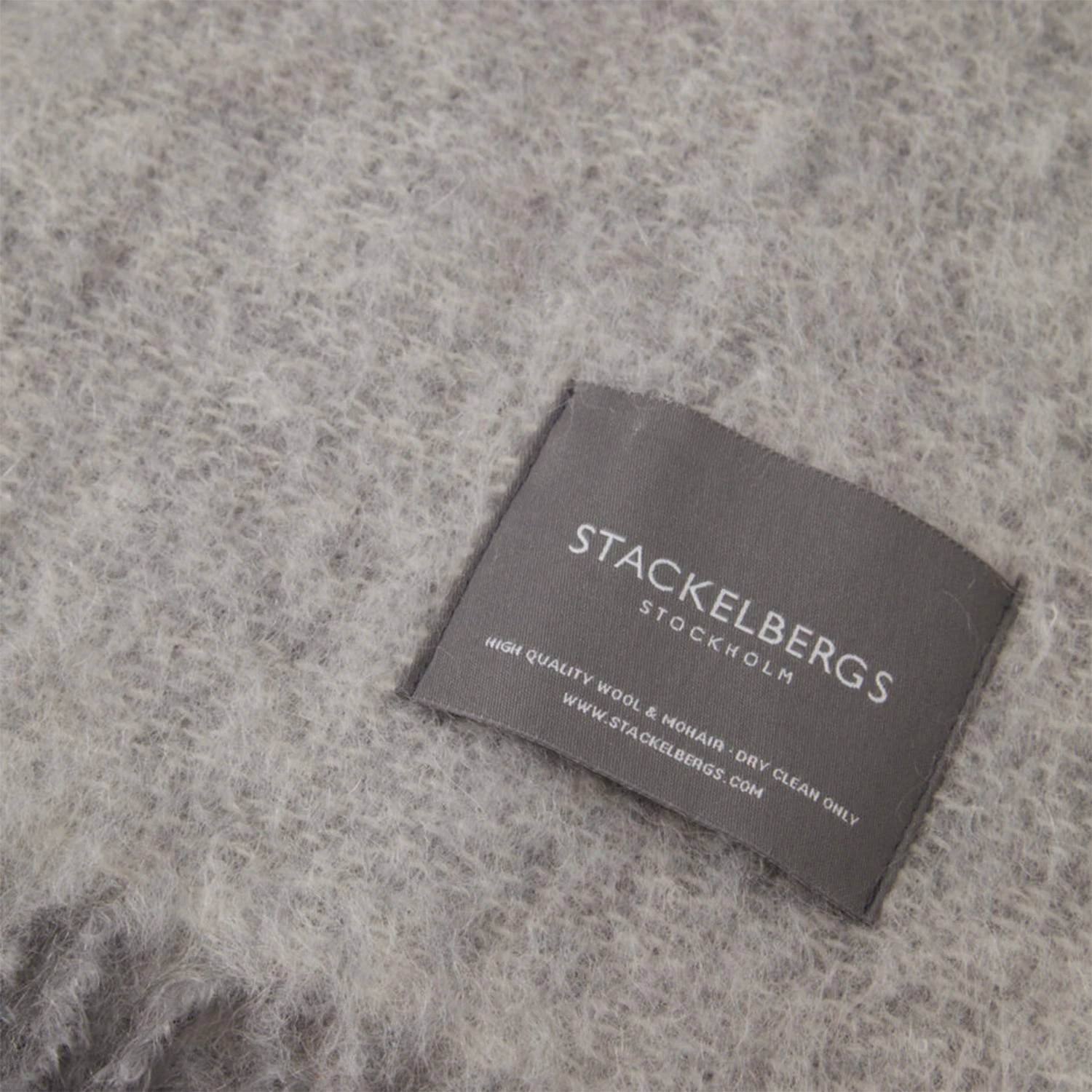 Stackelbergs Mohair Pläd 130x170 Cm, vit från Stackelbergs, bild 2