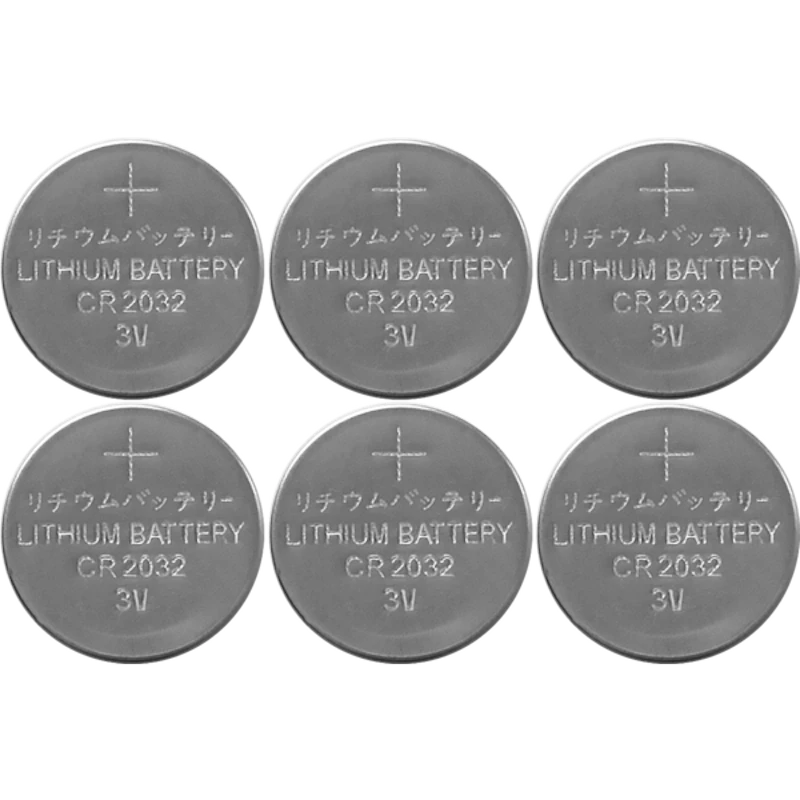 CR2032 Batterier, 6-pack
