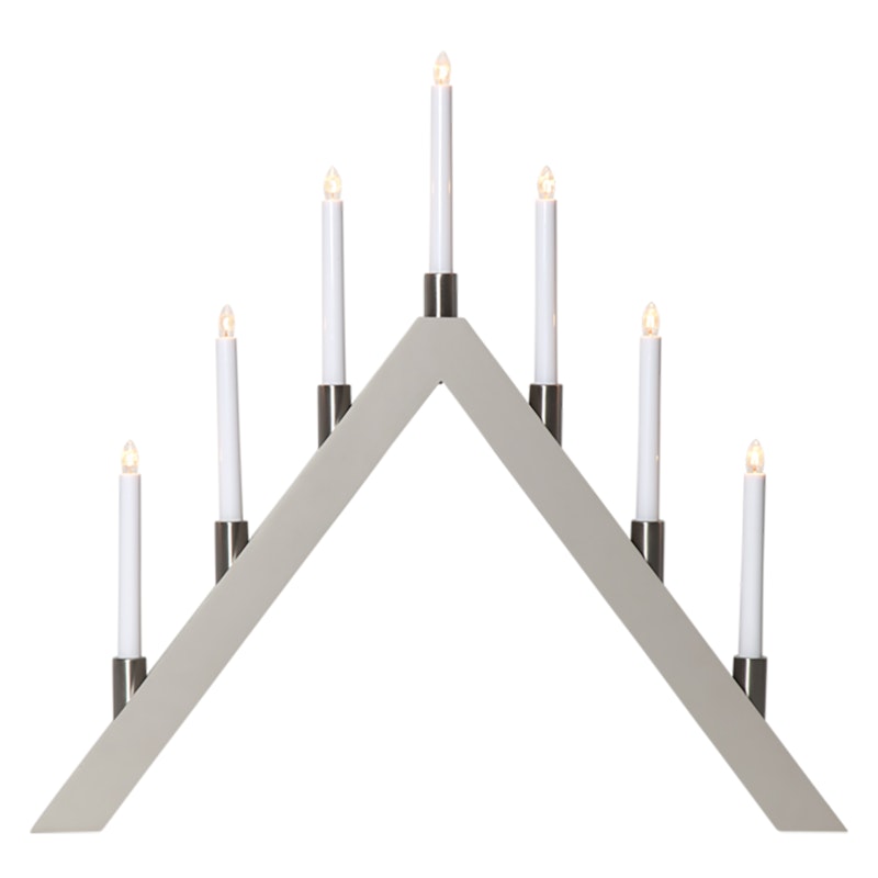 Ljusstake Tall 63 cm, Beige