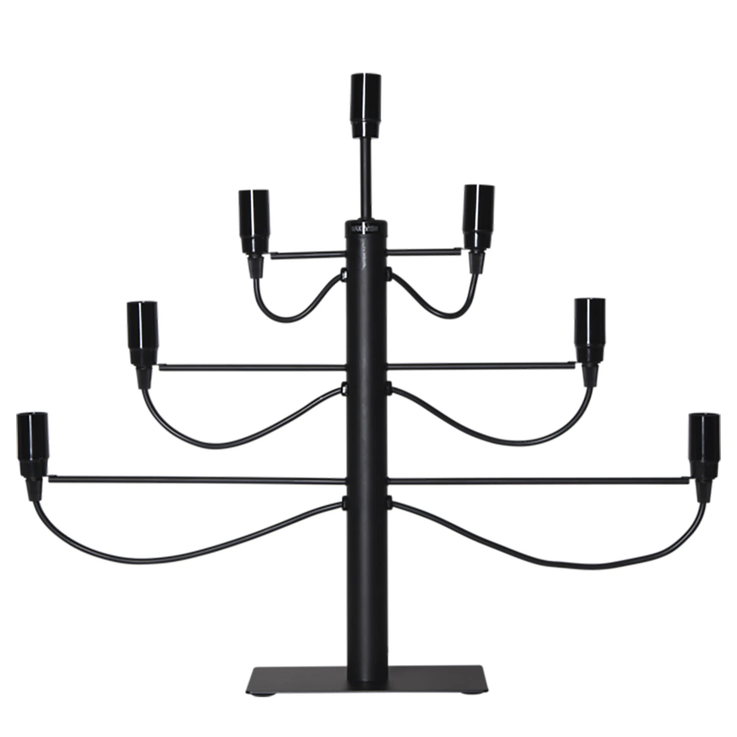 Star Trading Milano Ljusstake - Adventsljusstakar Metall Svart