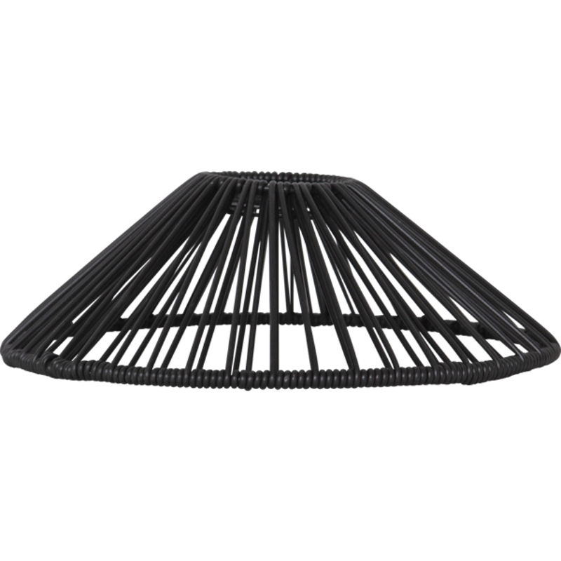 Vide Lampskärm Svart, 25 cm