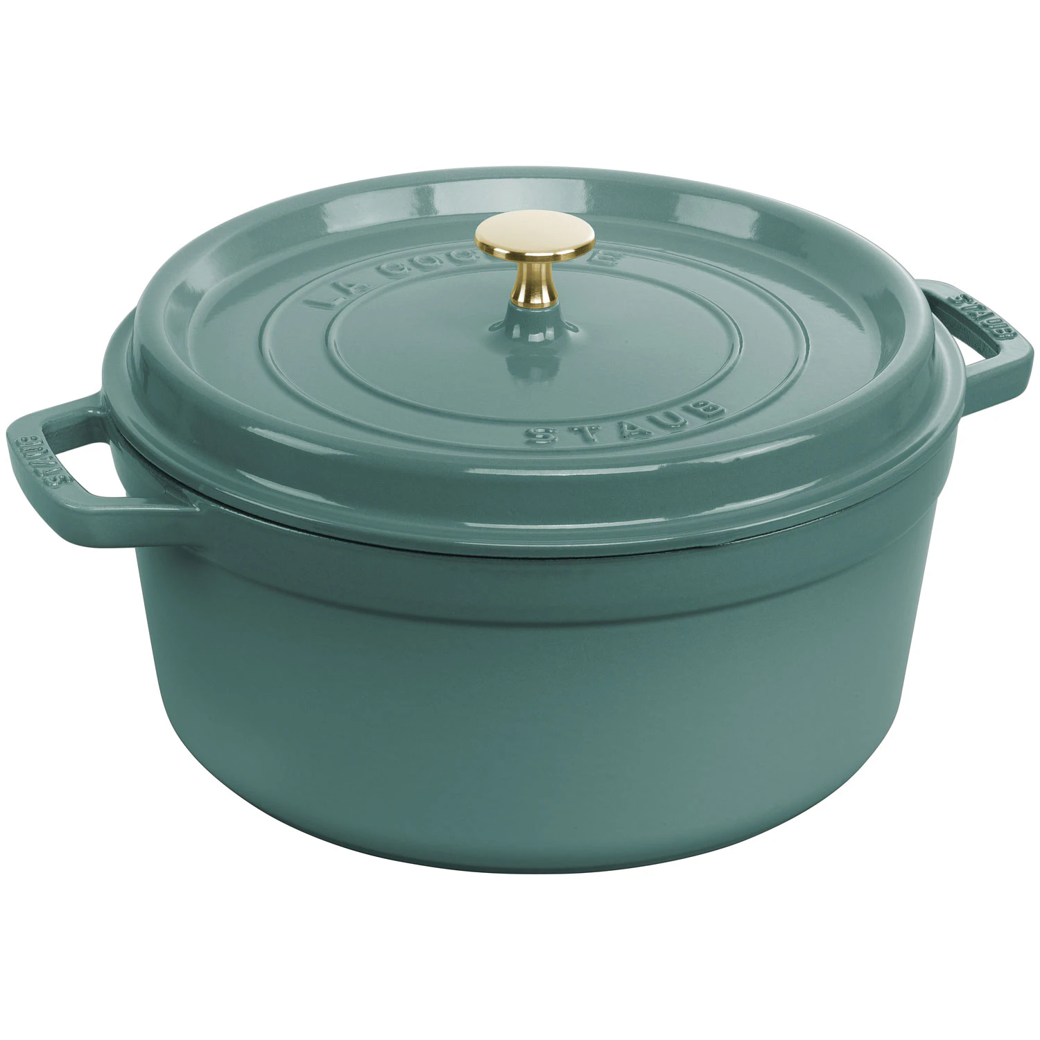 Staub La Cocotte sgryta 5,25 L - Grytor Gjutj&auml;rn Eucalyptus