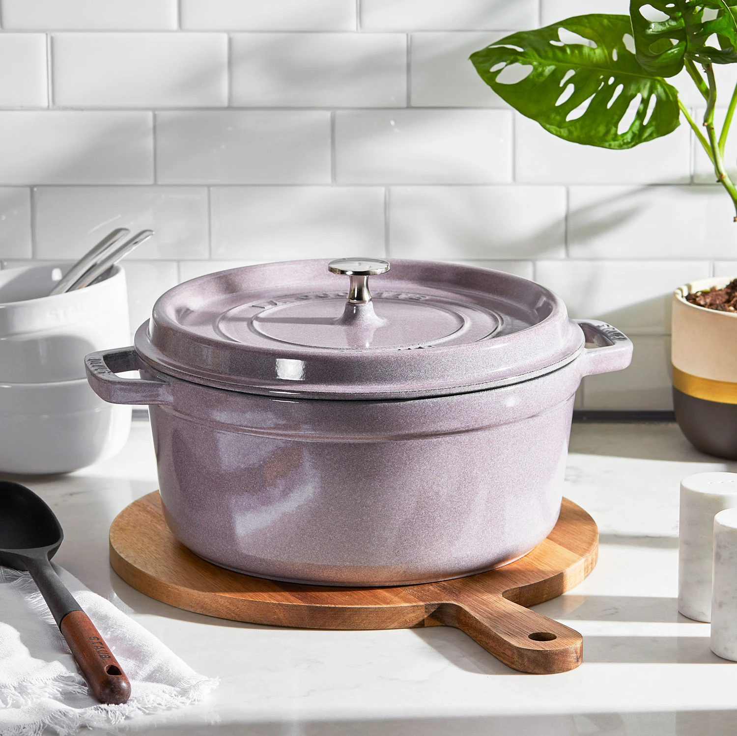 Staub La Cocotte sgryta 5,25 L, cherry blossom från Staub, bild 4