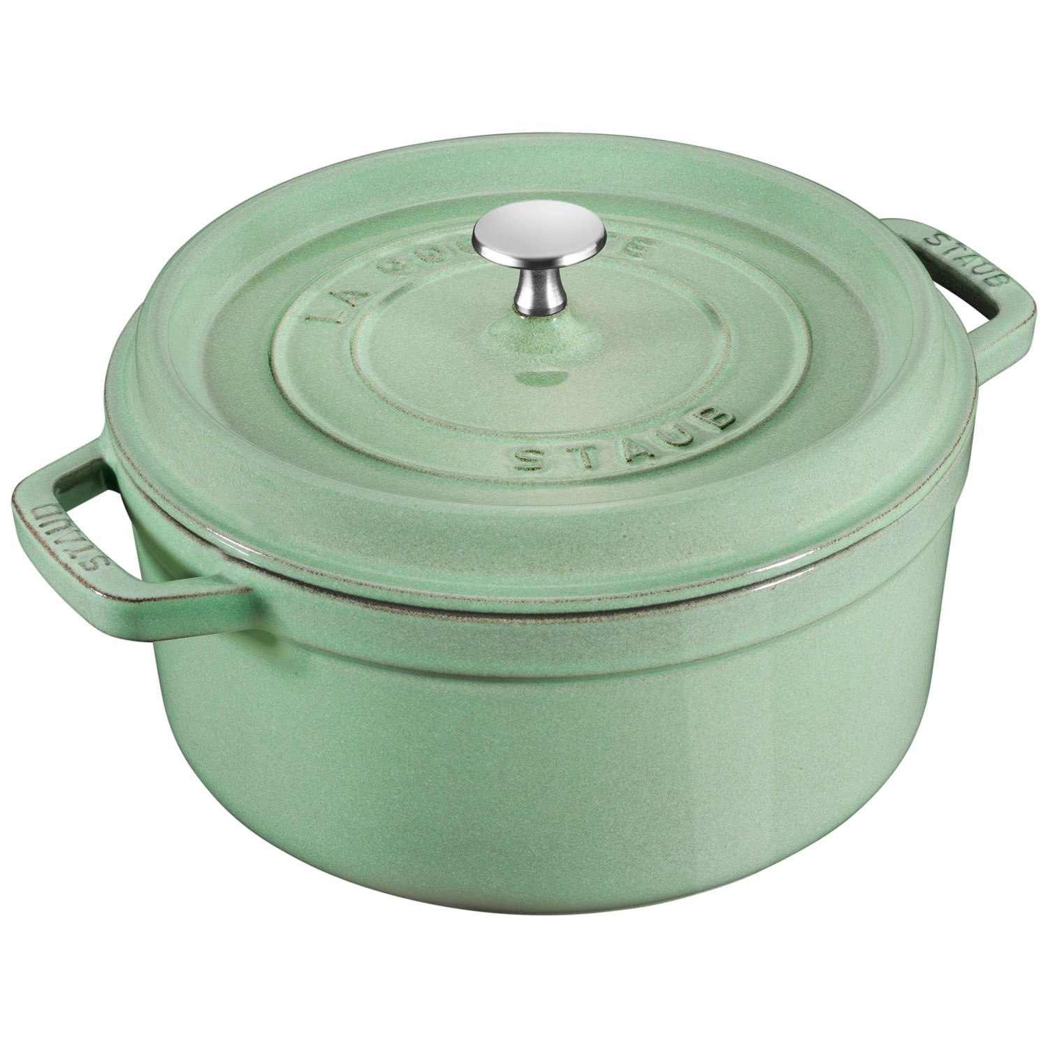 Staub La Cocotte sgryta 5,25 L - Grytor Gjutj&auml;rn Salvia