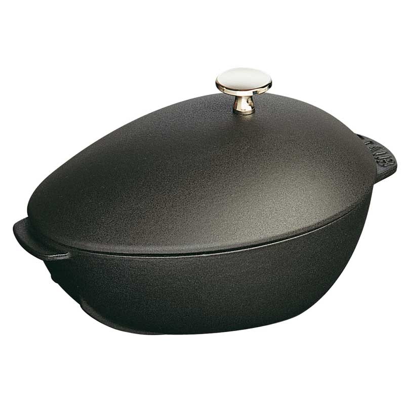 Musselgryta i Gjutjärn 2 L, Svart