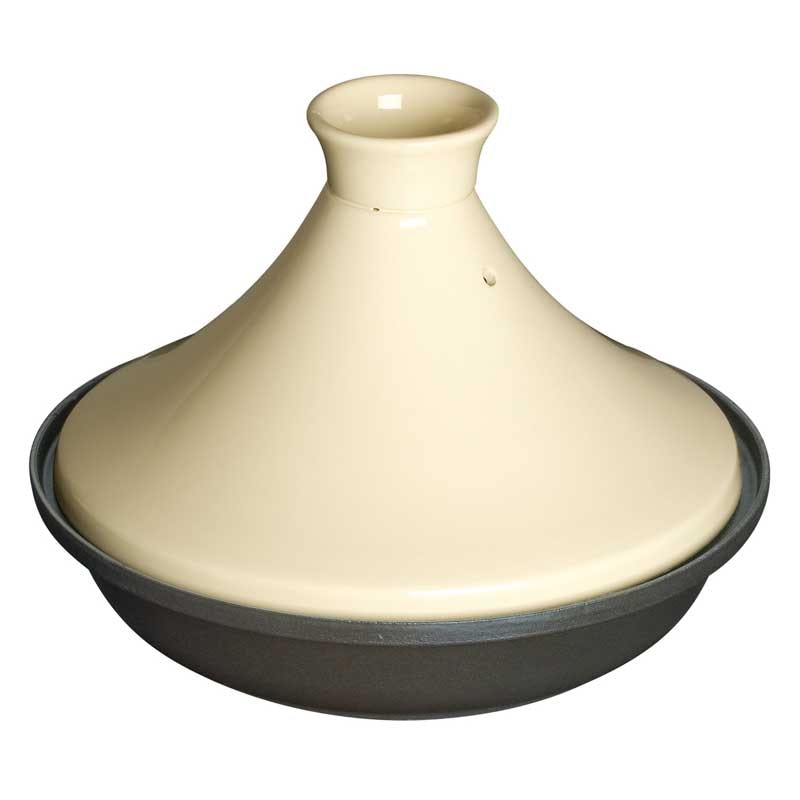 Tagine Med Keramiklock 28 cm, Creme