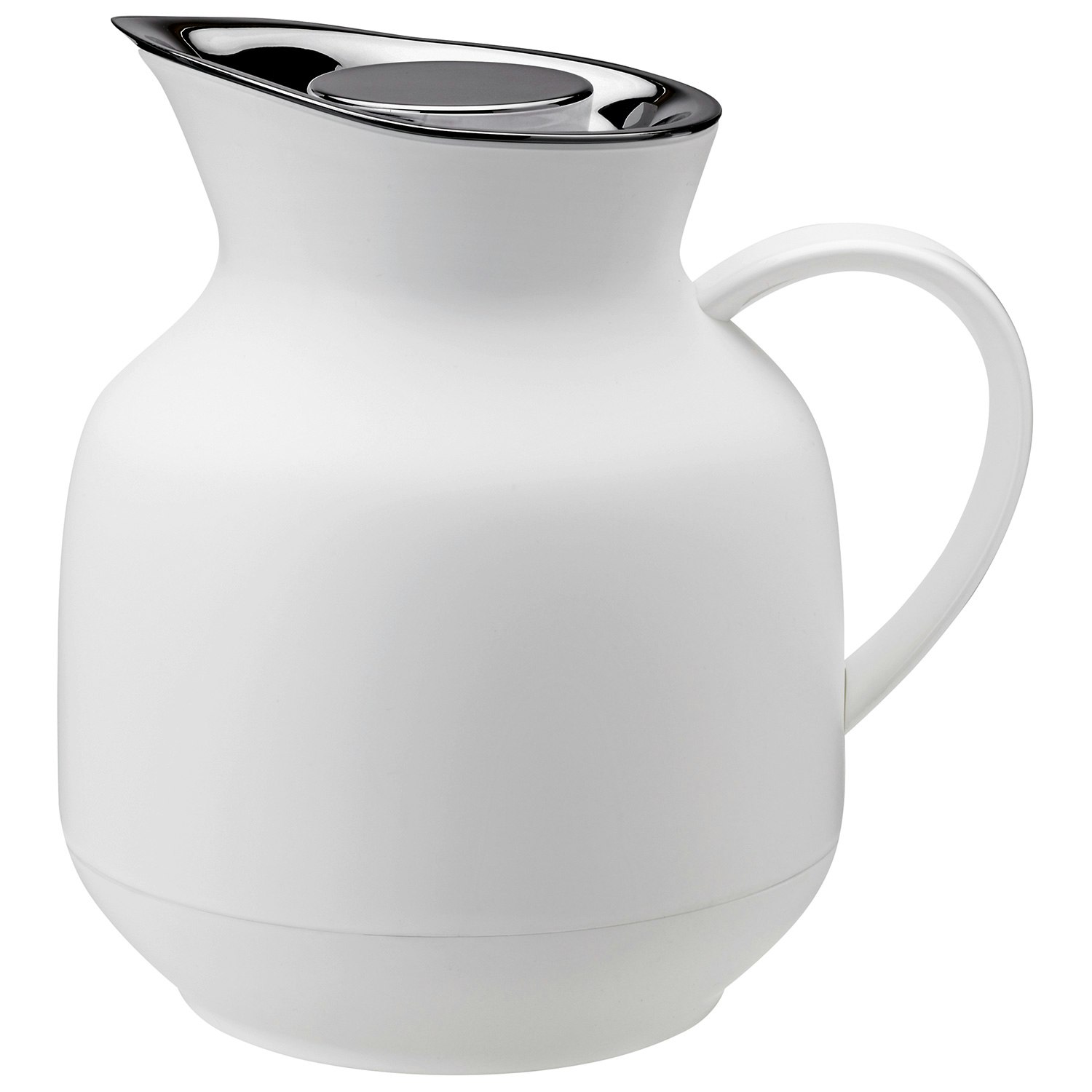 Stelton Amphora Tekanna 1 L Soft White - Tebryggare & Tekannor Plast Vit