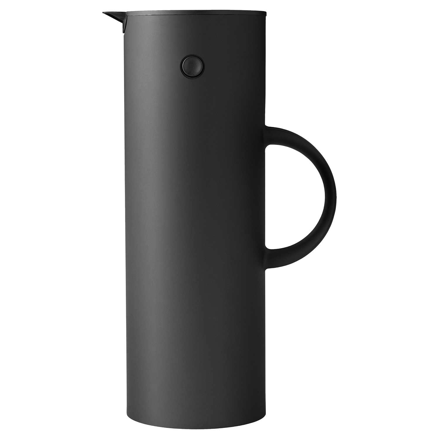 Stelton Em77 Classic Termoskanna 1 L - Termosar Plast Soft Black