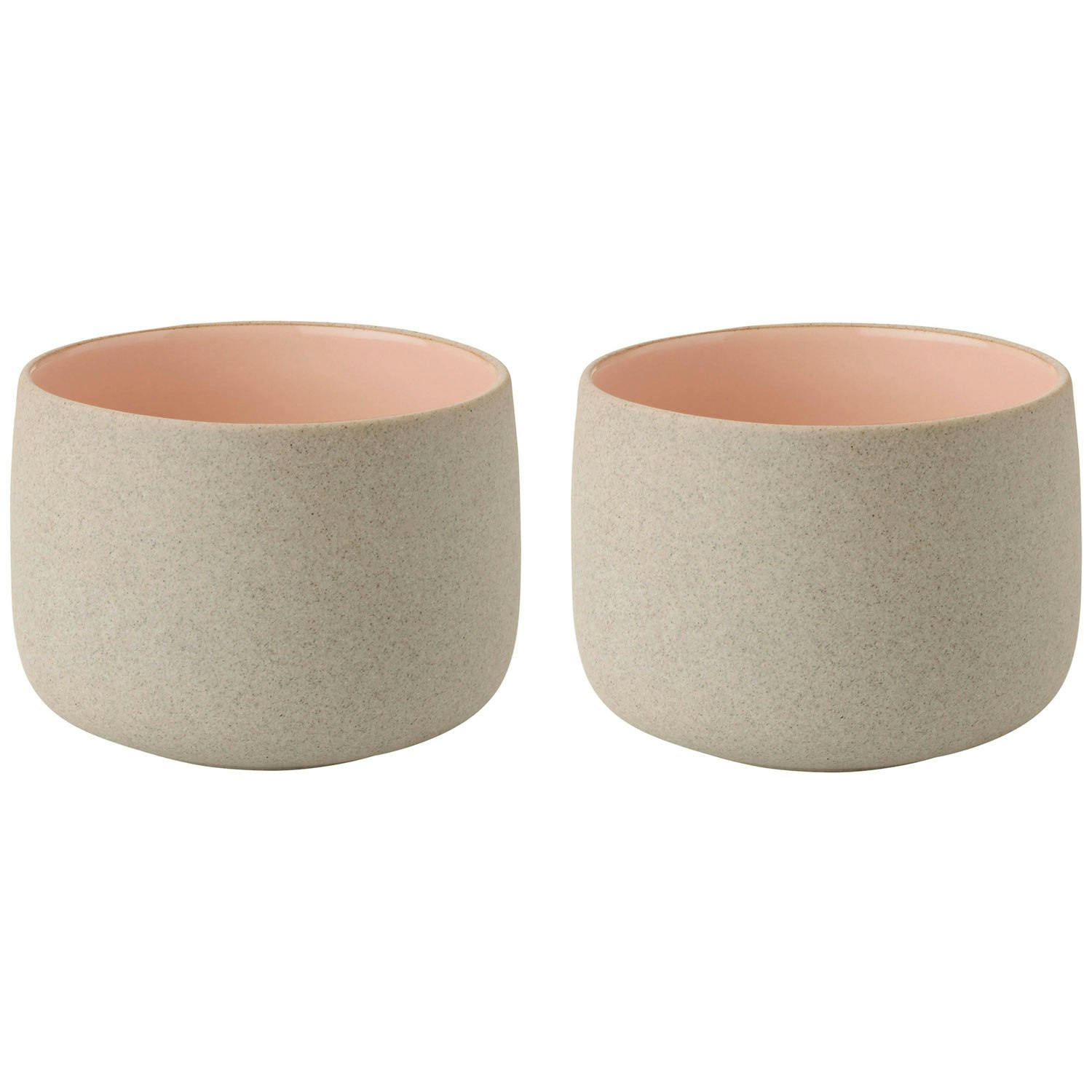 Stelton Emma Mugg 15 Cl 2-pack - Kaffekoppar Stengods Rosa