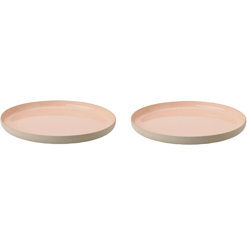Emma Tallrik 24 cm 2-pack, Rosa