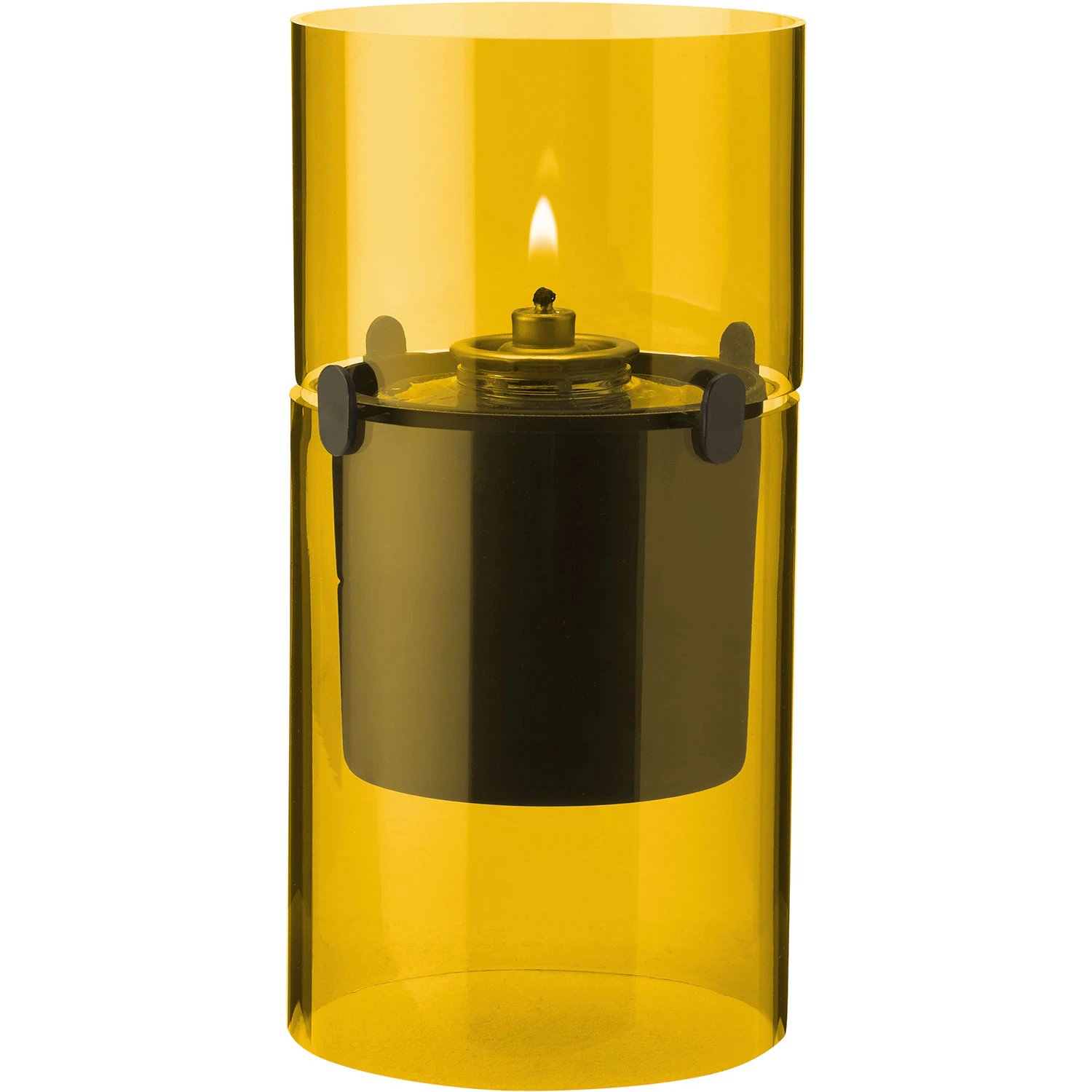 Stelton Lucie Hurricane Oljelampa 17,5 Cm Amber - Fotogen- & Oljelampor Abs-plast B&auml;rnsten