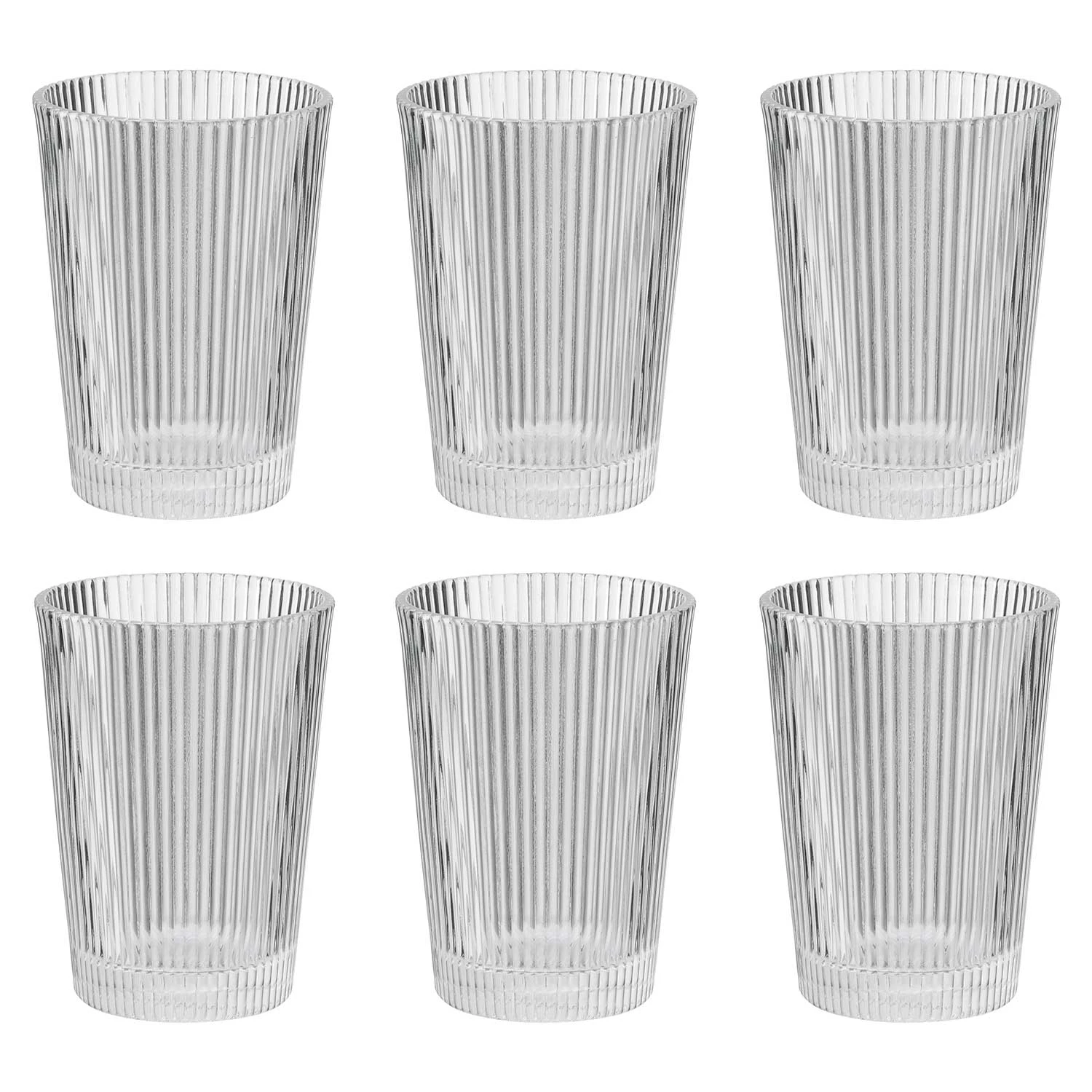 stelton pilastro dricks 24 cl 6-pack - dricksglas glas klar