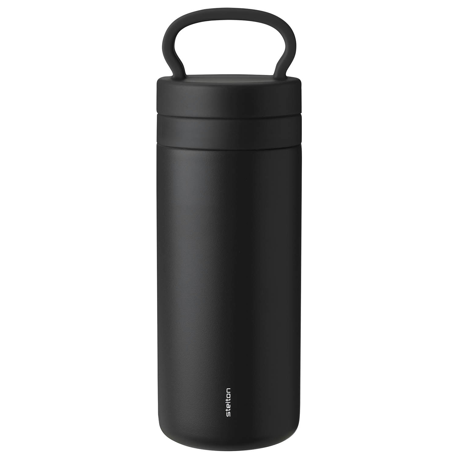 Stelton Tabi Termosmugg 40 Cl - Termosmuggar Rostfritt St&aring;l Svart