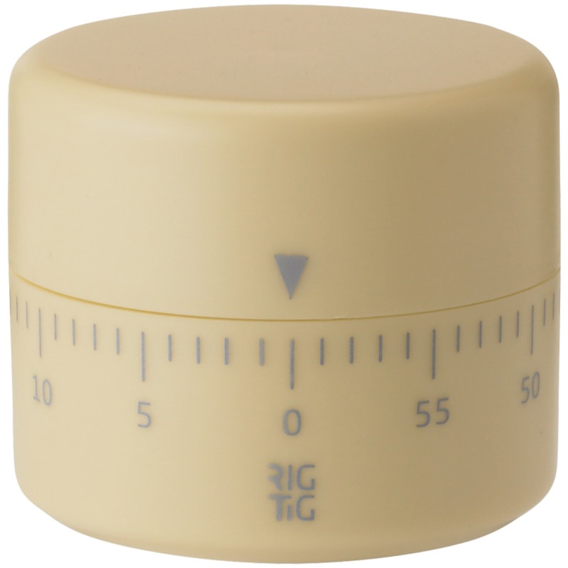 Time-It Timer 6 cm, Ljusgul