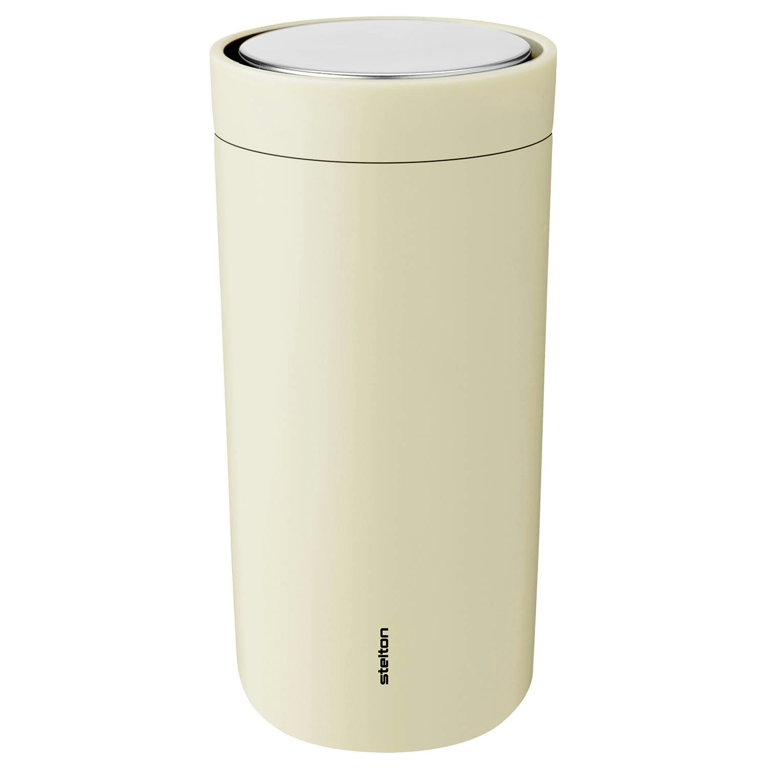 Stelton To Go Click Mugg 0,4 L - Termosmuggar St&aring;l Mellow Yellow