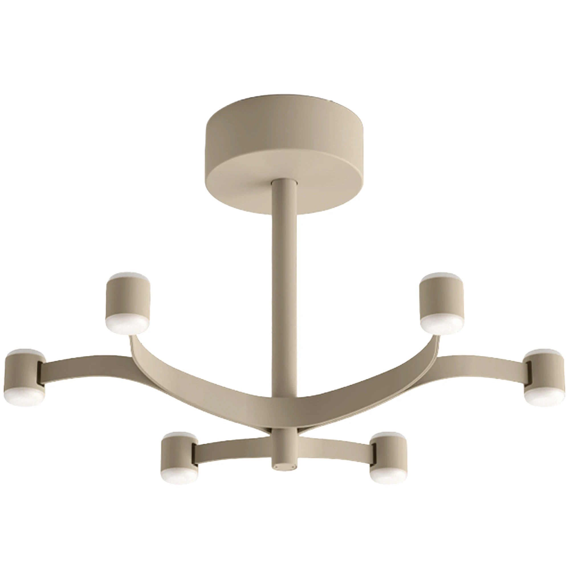 Stilnovo Fronda Phase-cut Plafond &Oslash;48 - Plafonder Aluminium Mushroom