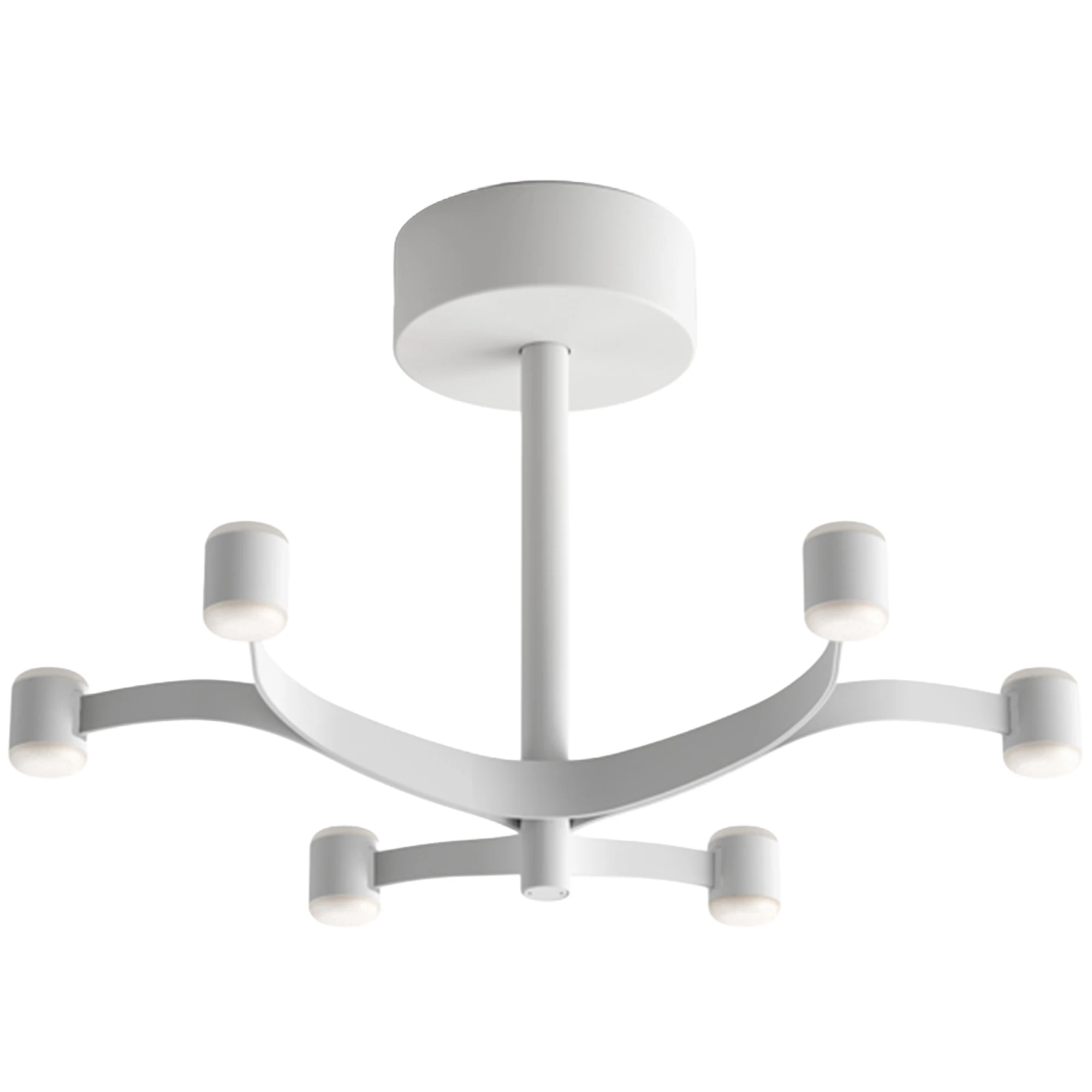 Stilnovo Fronda Phase-cut Plafond &Oslash;48 - Plafonder Aluminium Vit