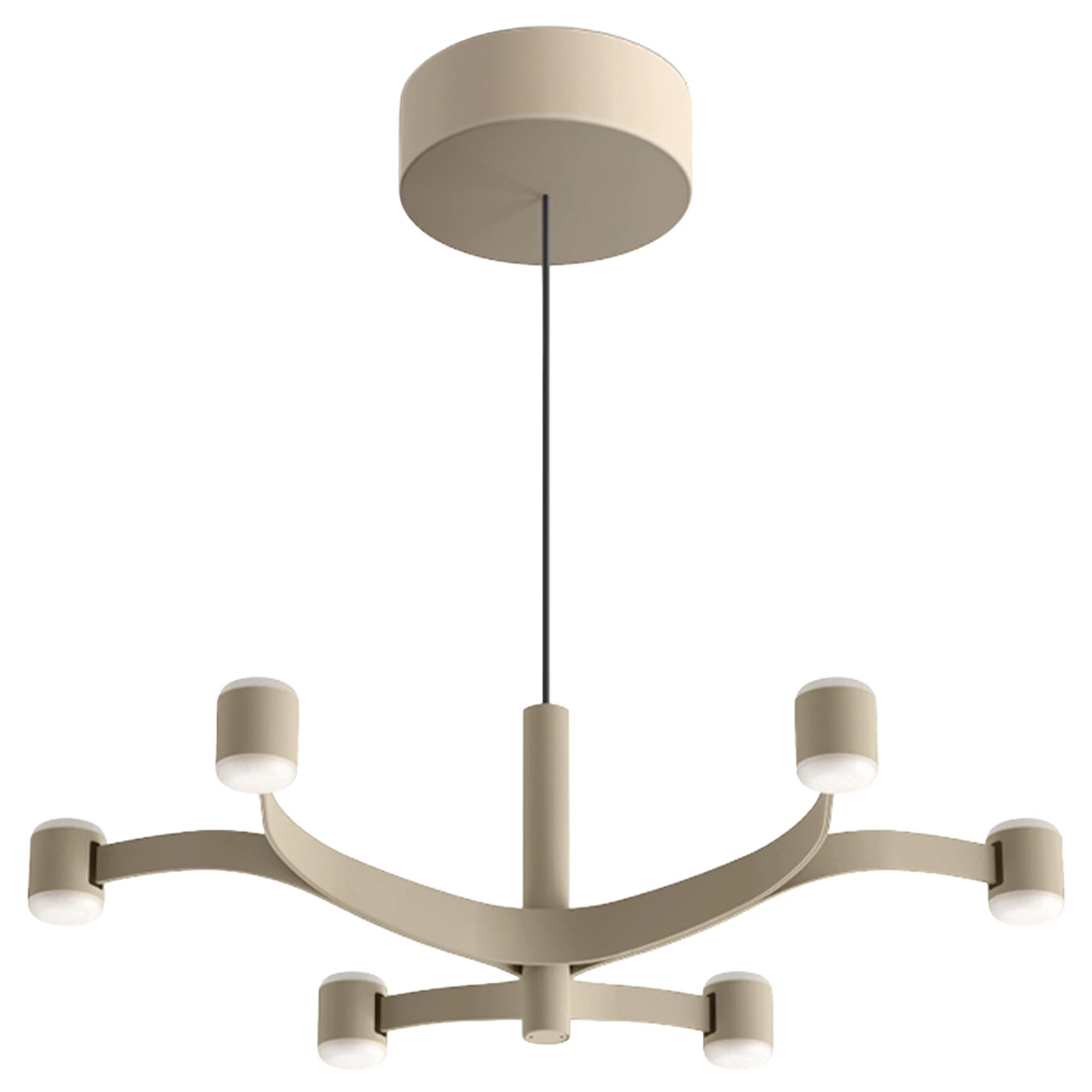 Stilnovo Fronda Phase-cut Pendel Ø48 - Pendellampor Aluminium Mushroom