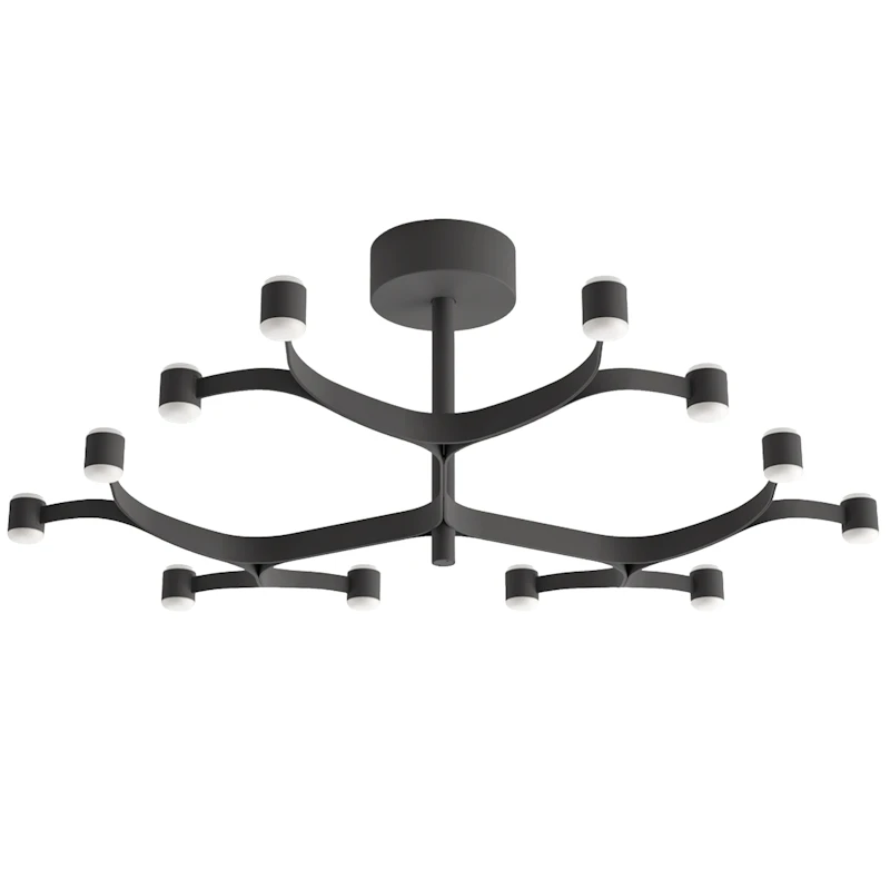 Fronda DALI-2 Plafond Ø83, Svart