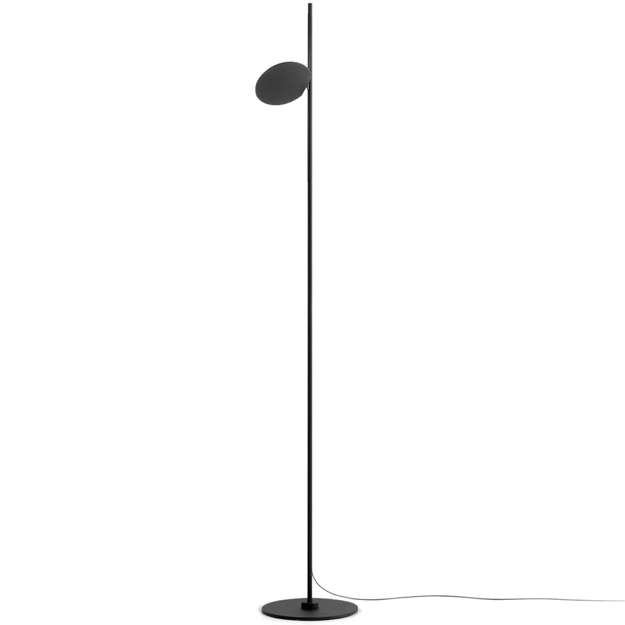 Stilnovo Kimia Golvlampa - Golvlampor Aluminium Svart