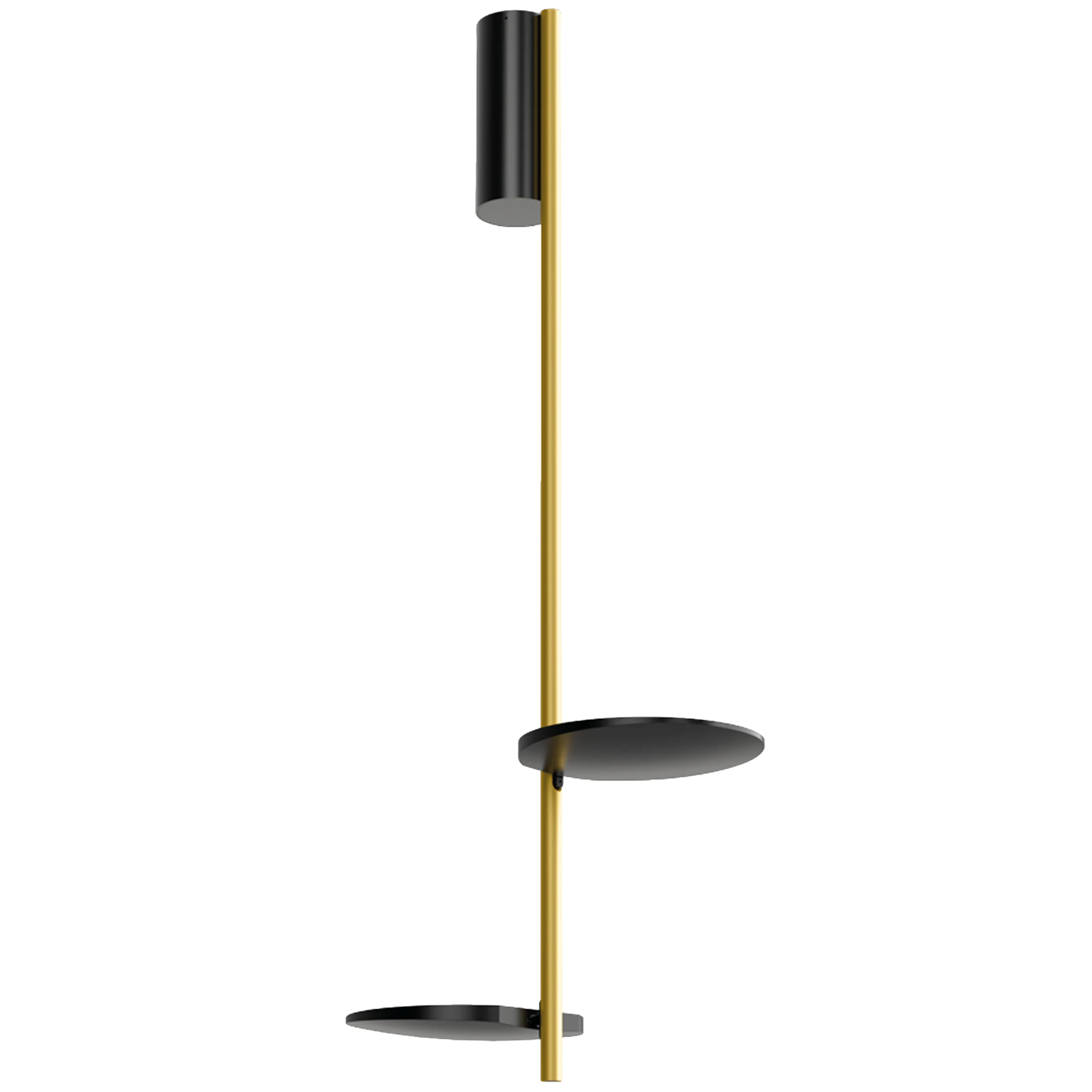 Stilnovo Kimia Pendel / Satin Gold - Pendellampor Mässing Svart