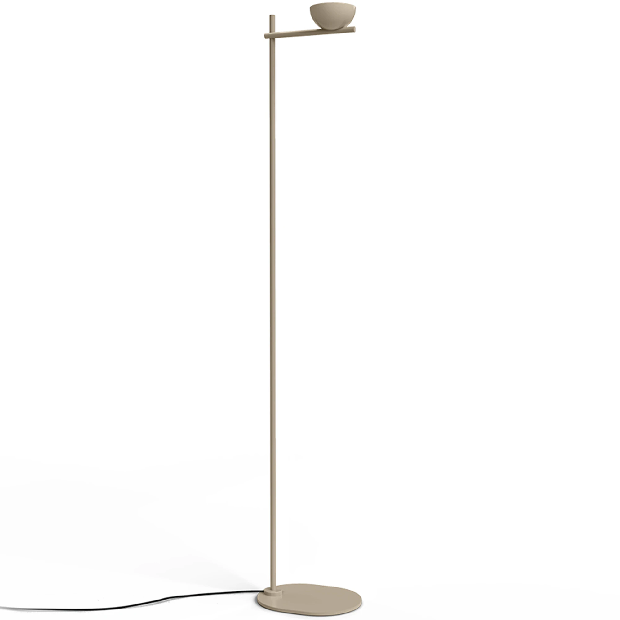 Stilnovo Nido Golvlampa 158 Cm - Golvlampor Aluminium Mushroom