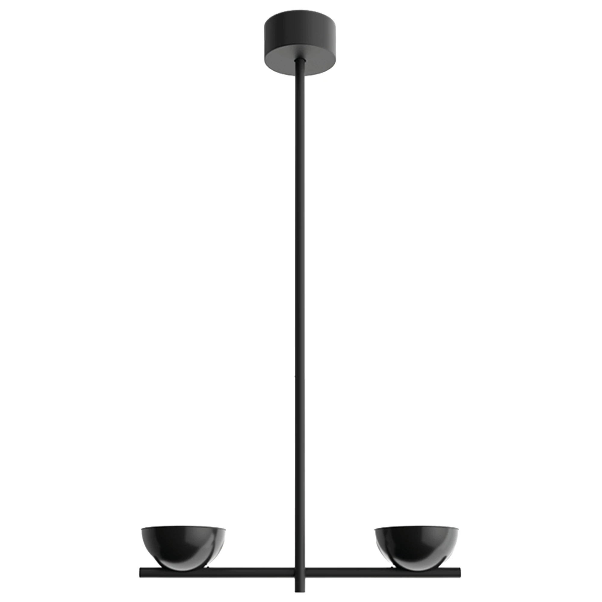 Stilnovo Nido Pendel - Pendellampor Aluminium Svart