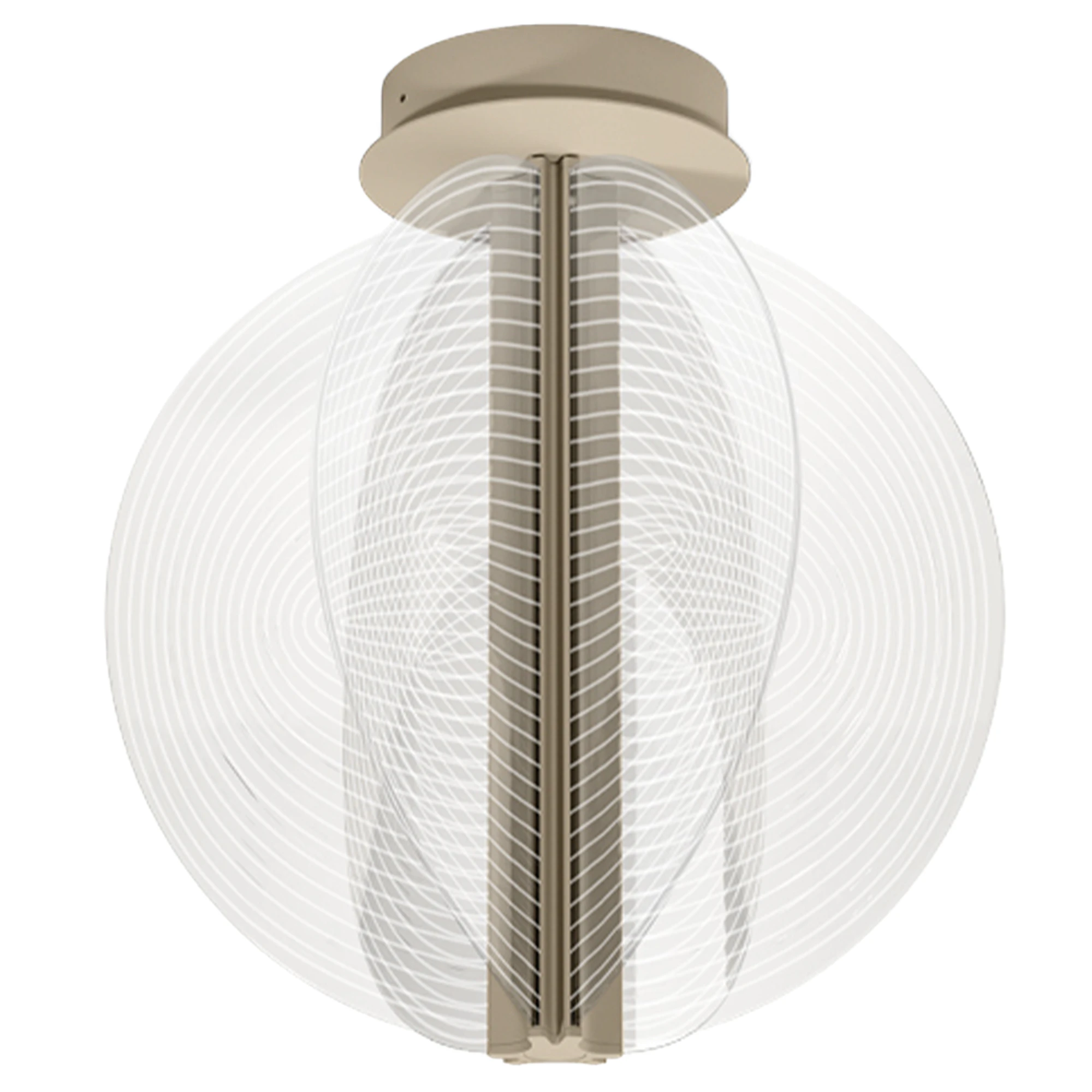 Stilnovo Papylia Plafond &Oslash;35 - Plafonder Glas Mushroom