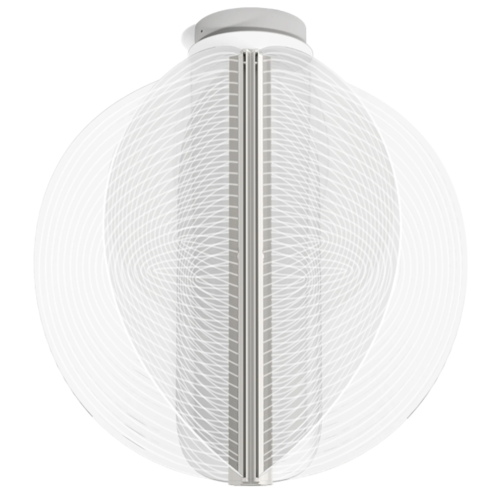Stilnovo Papylia Plafond &Oslash;50 - Plafonder Glas Vit