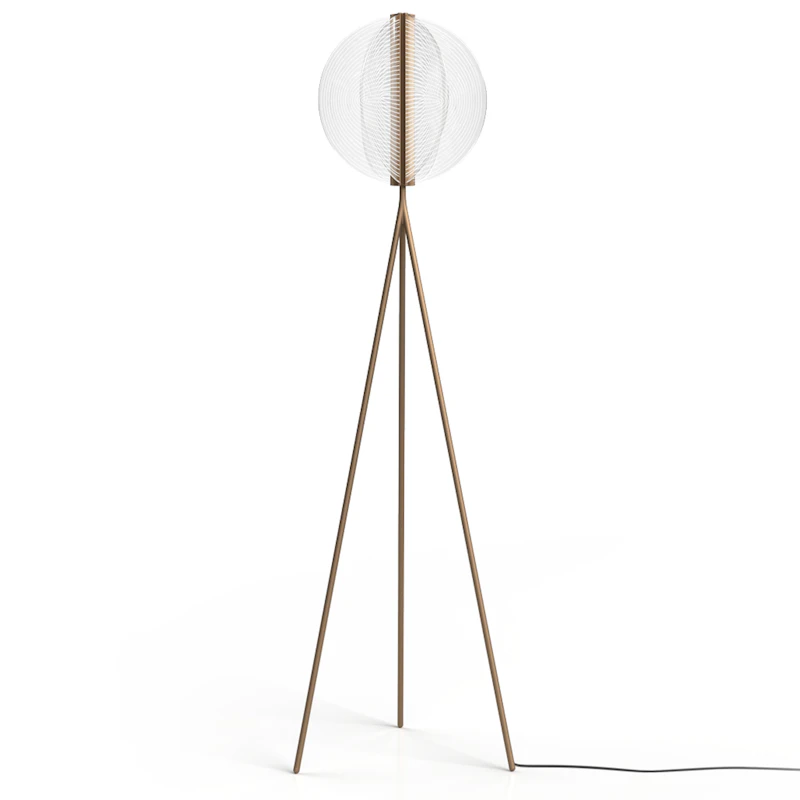 Papylia Golvlampa, Dark Bronze