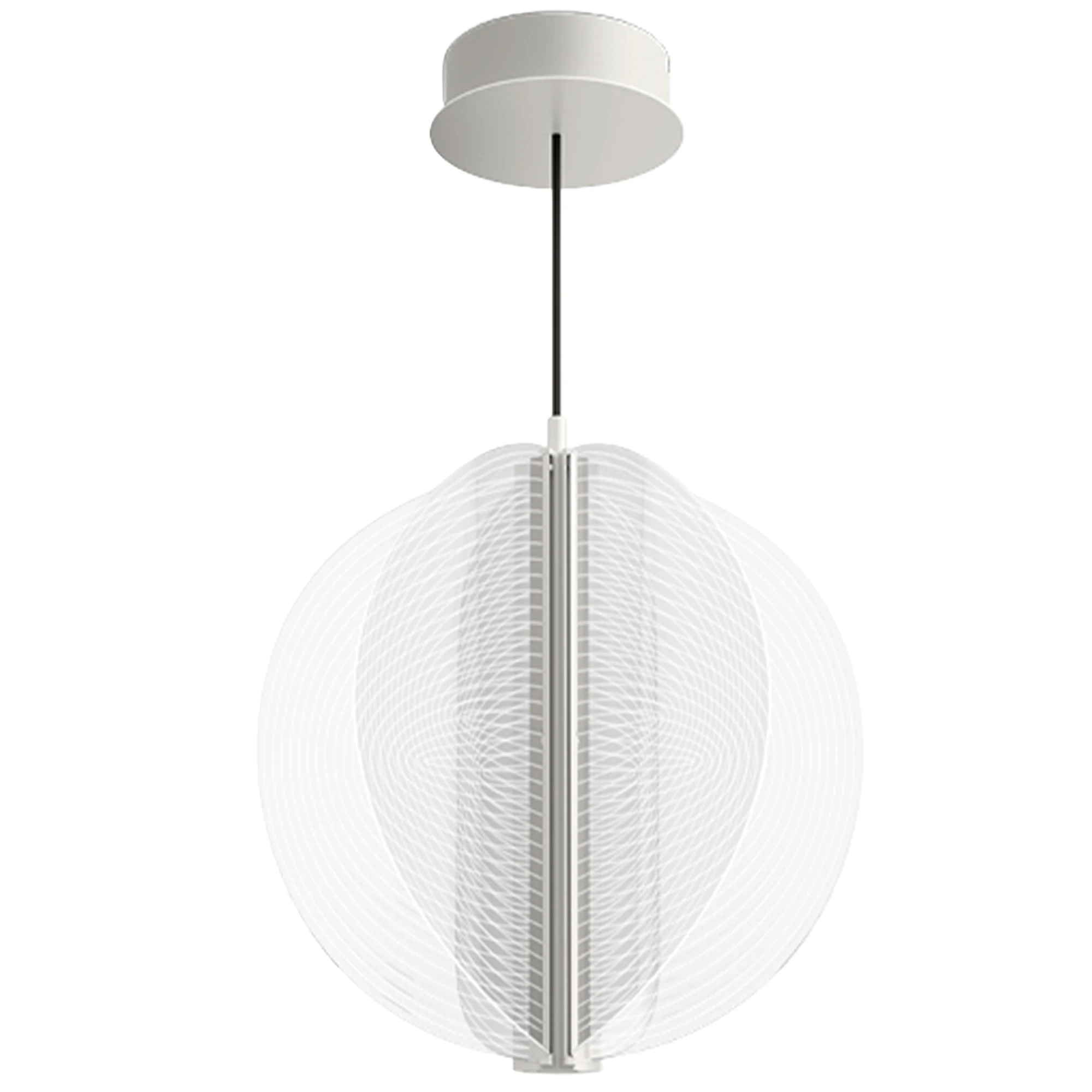 Stilnovo Papylia Pendel Ø35 - Pendellampor Glas Vit
