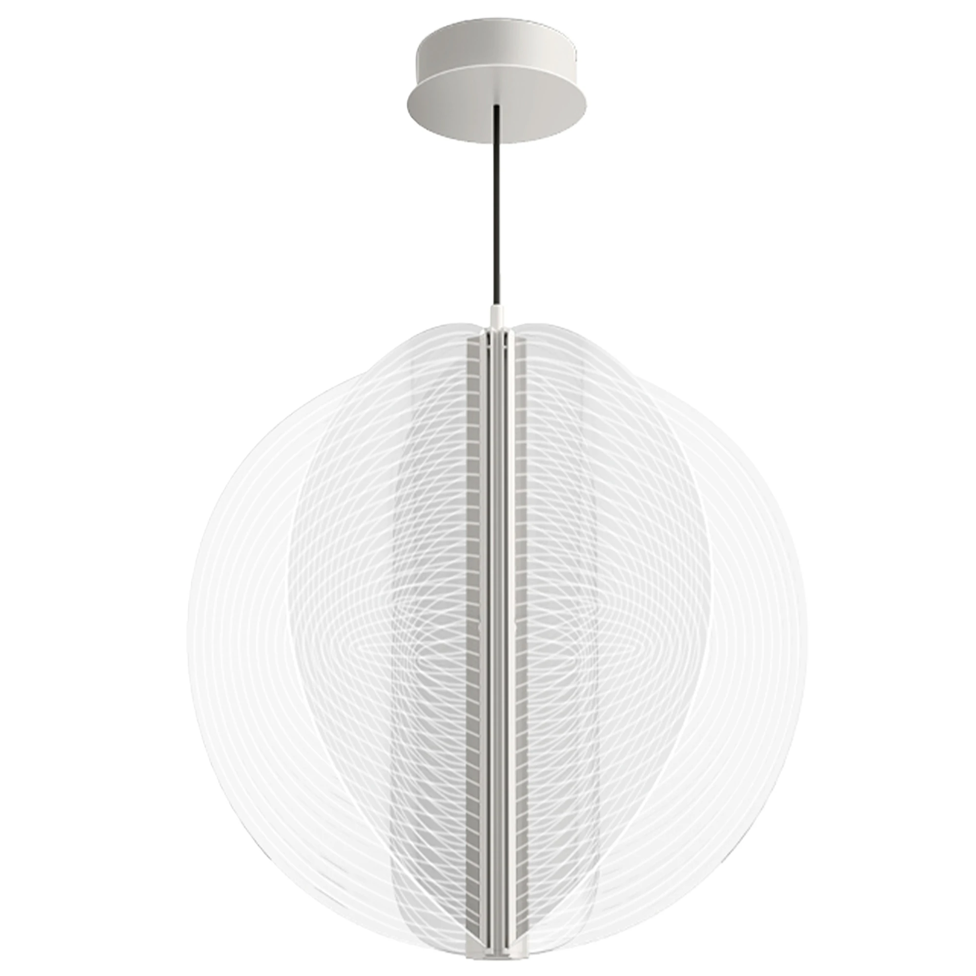 Stilnovo Papylia Pendel Ø50 - Pendellampor Glas Vit