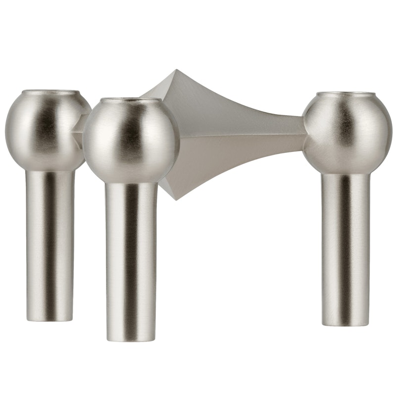 Nagel Ljusstake, Brushed Chrome