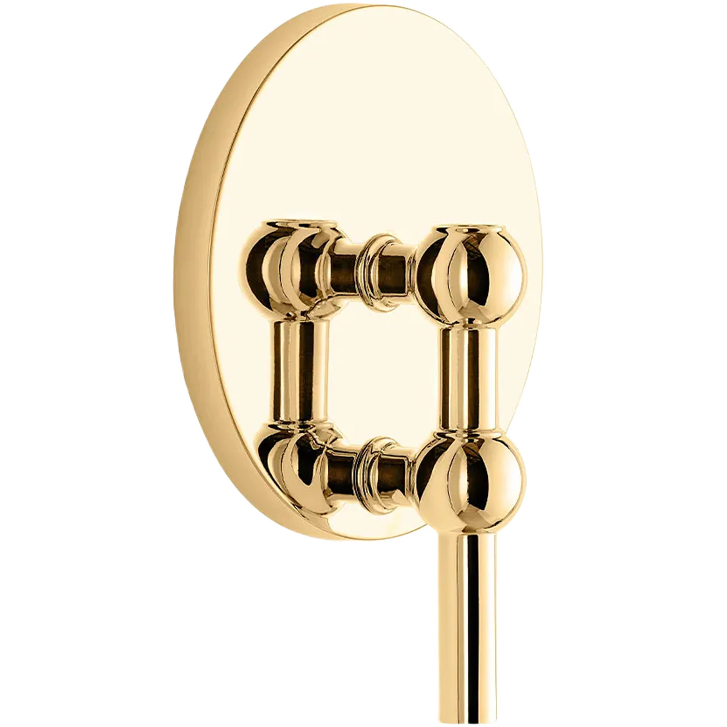 Stoff Nagel V&auml;ggljush&aring;llare - Ljusstakar Zinklegering Solid Brass