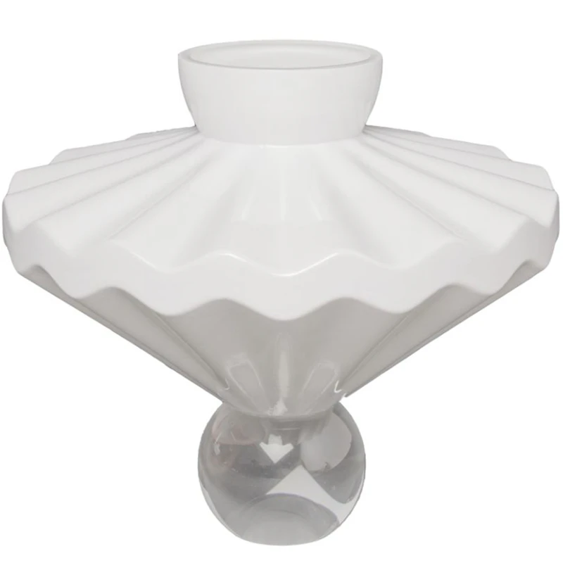 Ballerina Vas 30 cm, Milky