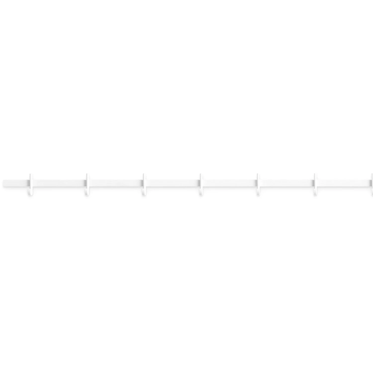 String Relief Kroklist 123 Cm - Krokar & galgar Aluminium Vit
